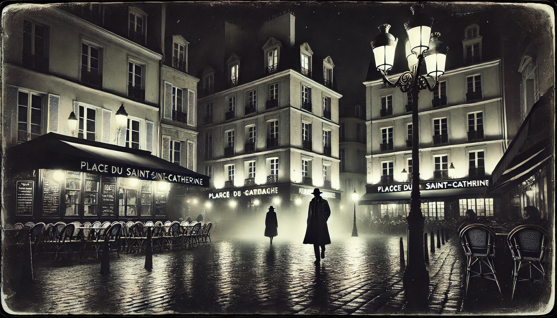 Place du Marché Ste Catherine film noir